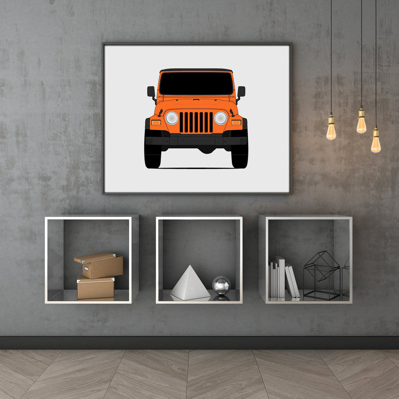 Jeep Wrangler TJ (1997-2006) 2nd Generation Poster