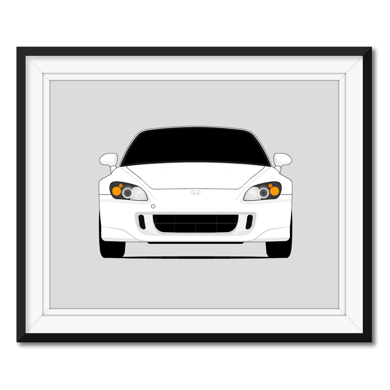 Honda S2000 AP2 (S2K) (2003-2009) Poster