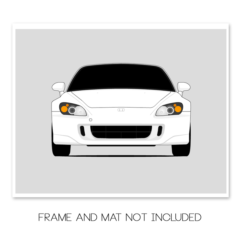 Honda S2000 AP2 (S2K) (2003-2009) Poster