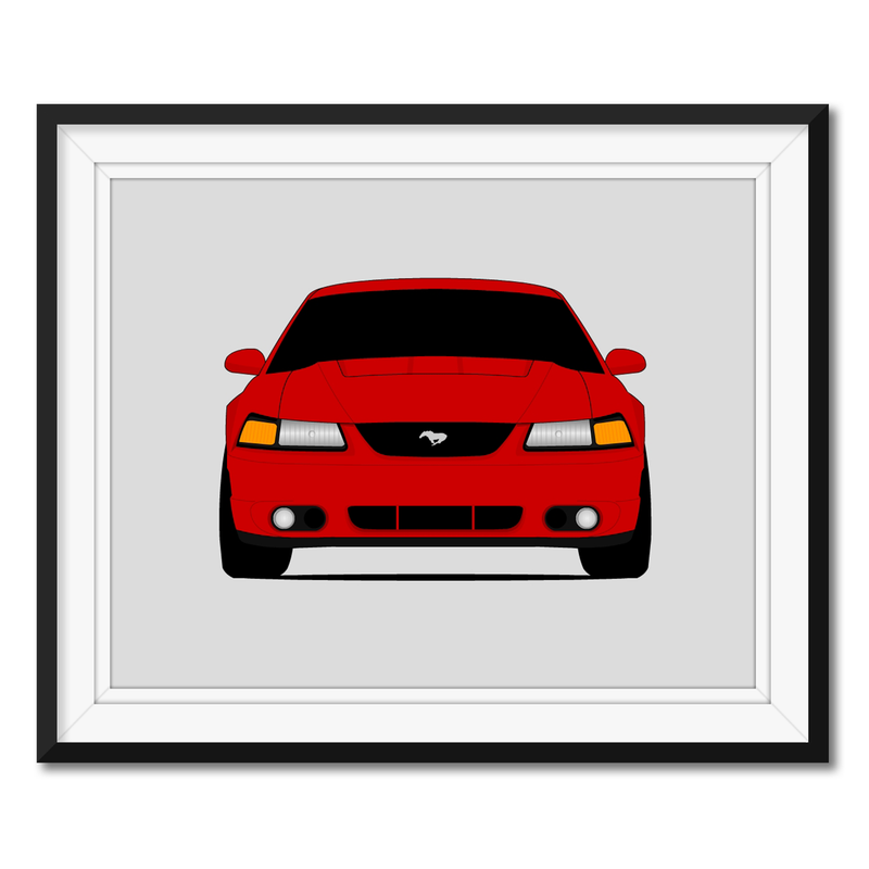 Ford Mustang SVT Cobra (2003-2004) Poster