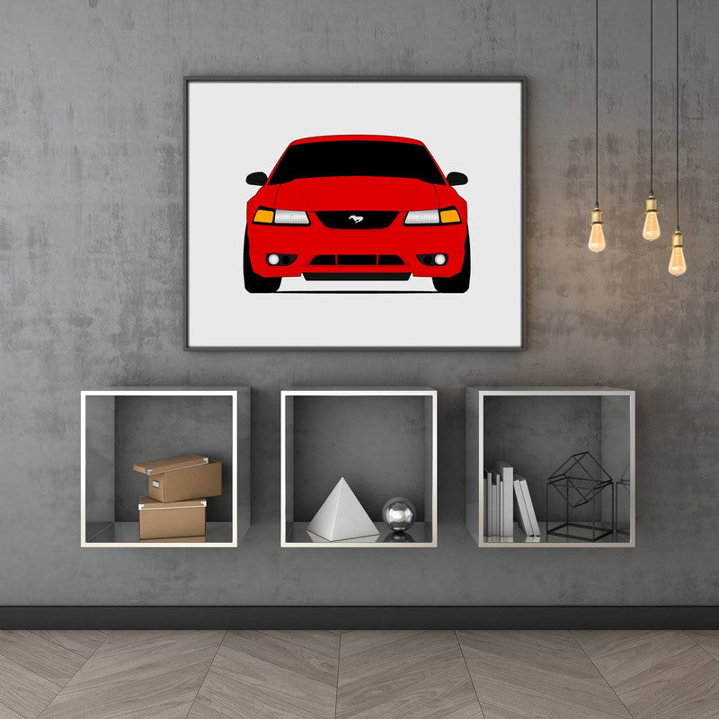 Ford Mustang SVT Cobra (1999-2002) SN95 Poster