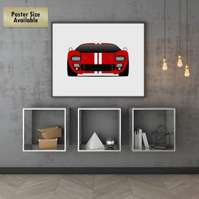 Ford GT40 (1964-1965) Poster