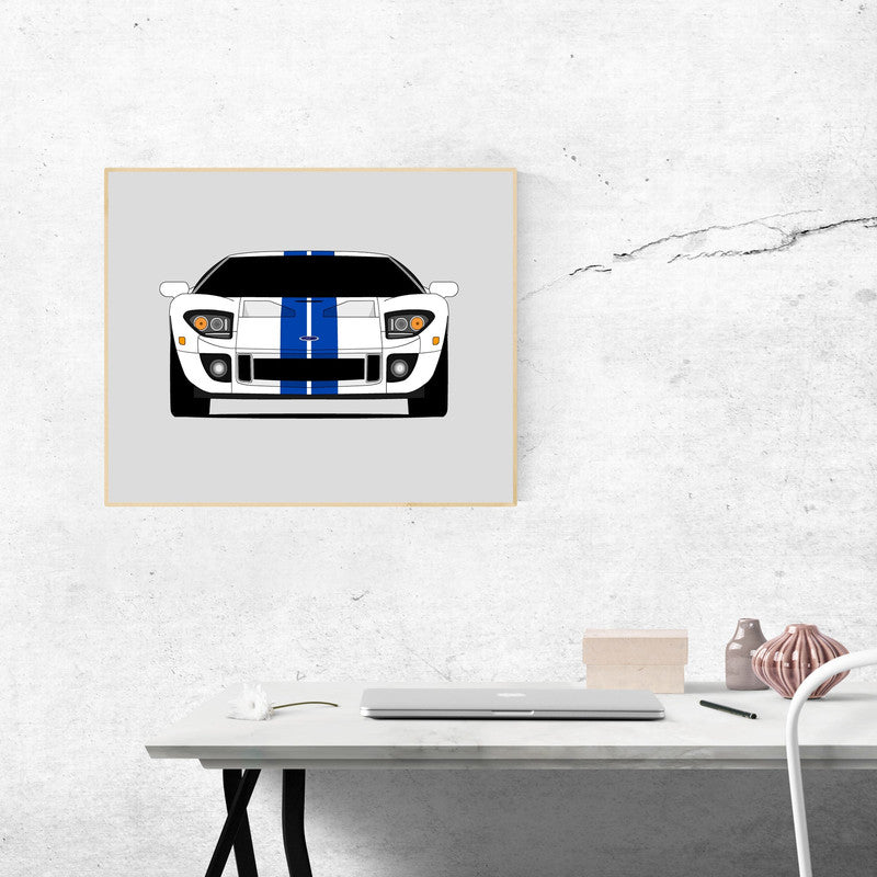 Ford GT (GT40) (2004-2006) 1st Generation Poster