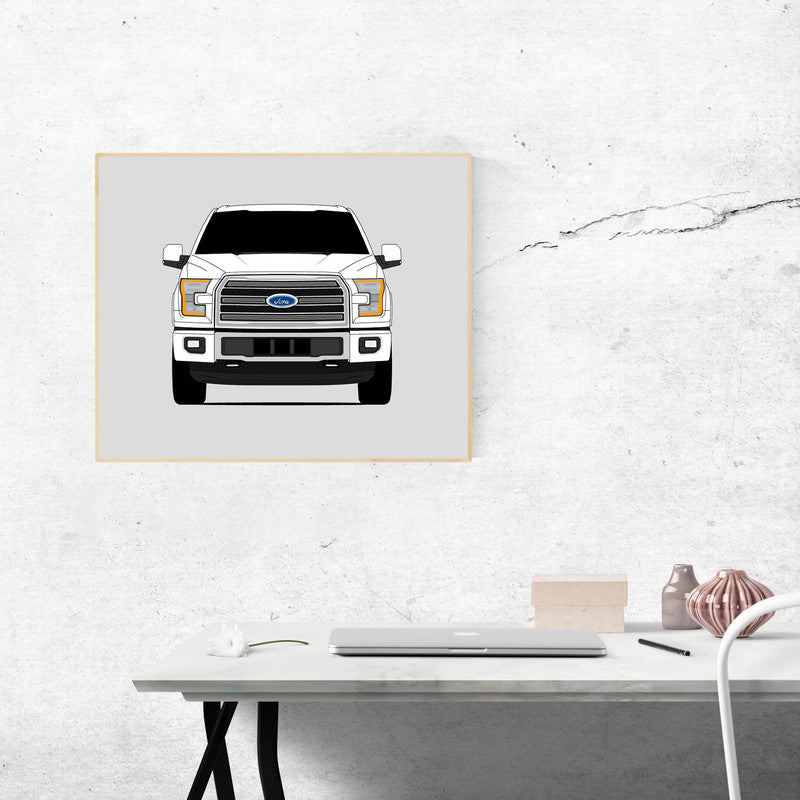 Ford F-150 Limited (2015-2017) 13th Generation Poster
