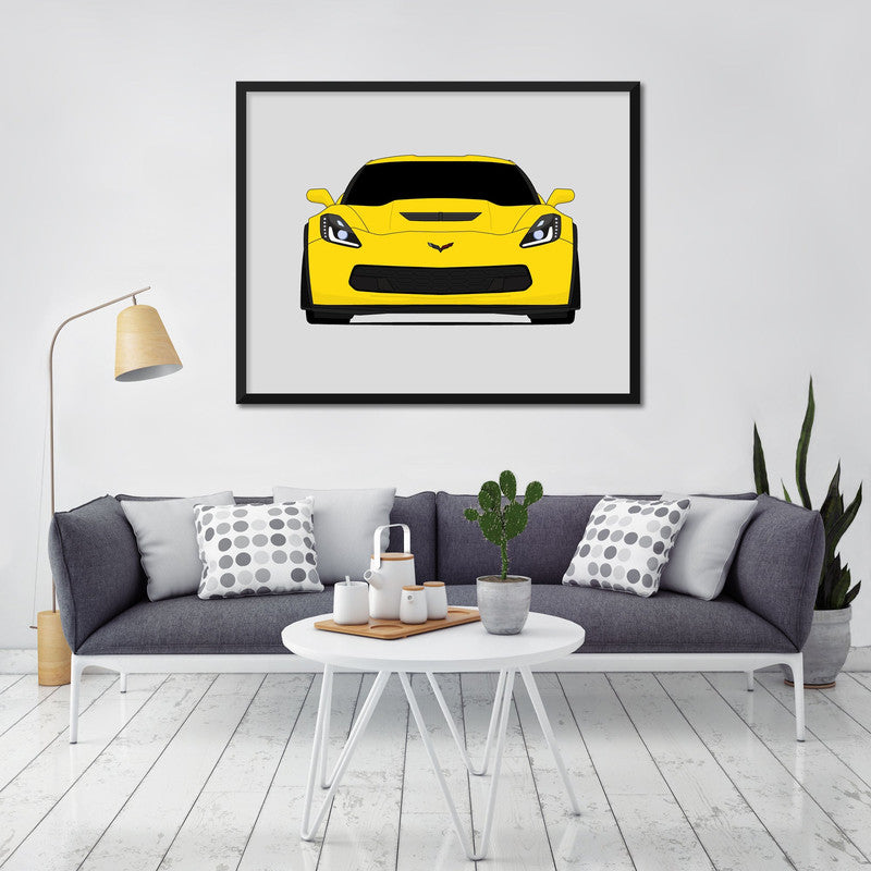 Chevy Corvette Z06 C7 (2014-2019) Poster