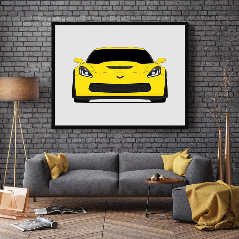 Chevy Corvette Z06 C7 (2014-2019) Poster