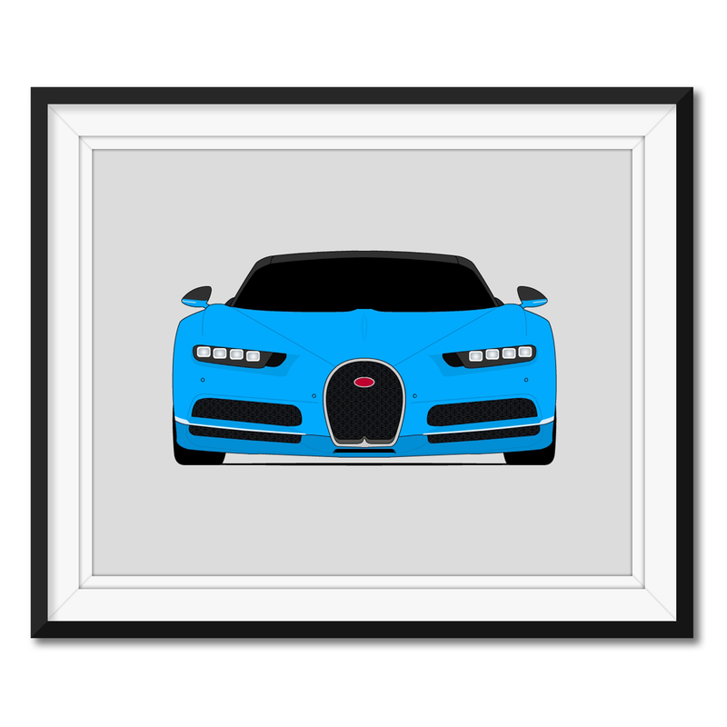 Bugatti Chiron Sport (2016-Present) Poster