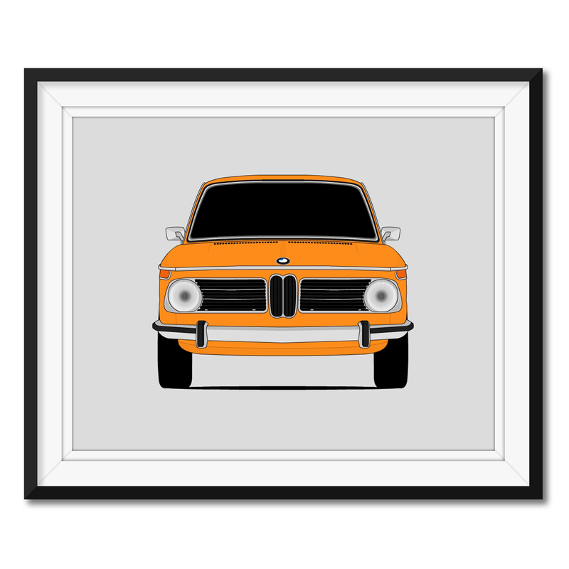 BMW 2002 Tii Ti (1968-1973) Poster