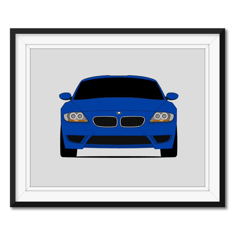 BMW Z4 M Roadster Coupe (2006-2008) Poster