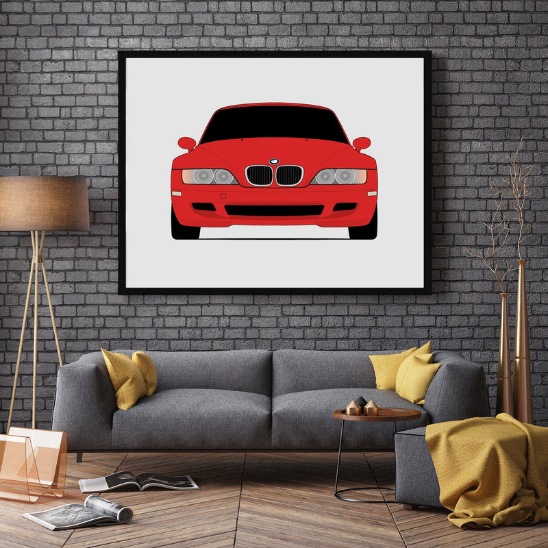 BMW Z3 M E36 Roadster Coupe (1997-2002) Poster