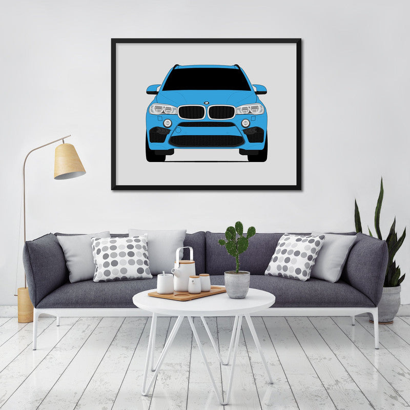 BMW X5 M F85 (X6 M F86) (2014-2018) Poster