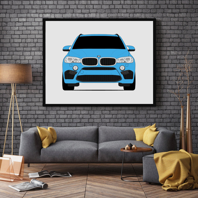 BMW X5 M F85 (X6 M F86) (2014-2018) Poster