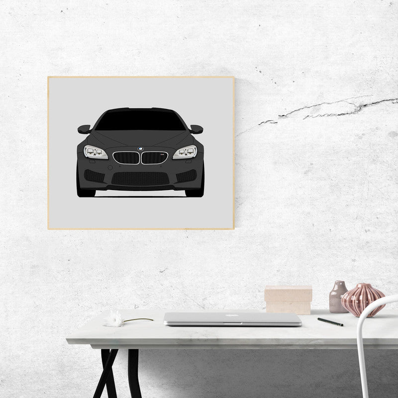 BMW M6 F12 F13 (2013-2019) Poster