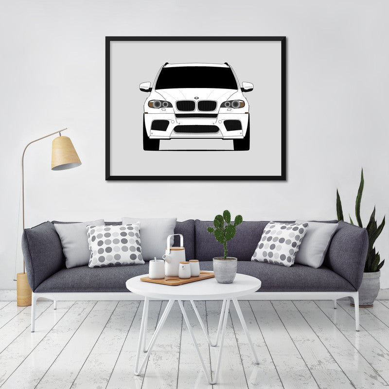 BMW X5 M E70 (X6 M E71) (2010-2013) Poster