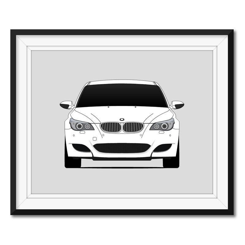 BMW M5 E60 (2005-2010) Poster