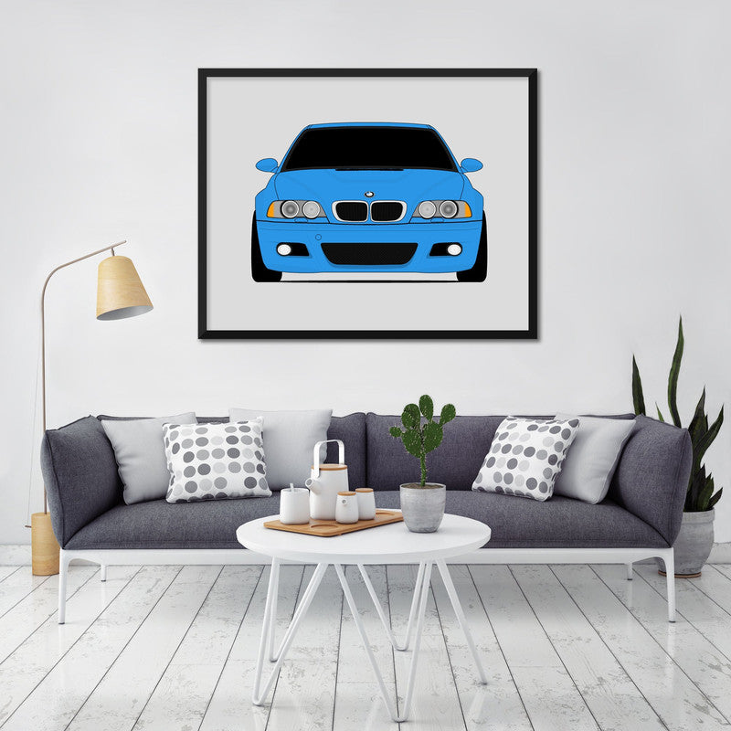 BMW M3 E46 (2001-2006) Poster
