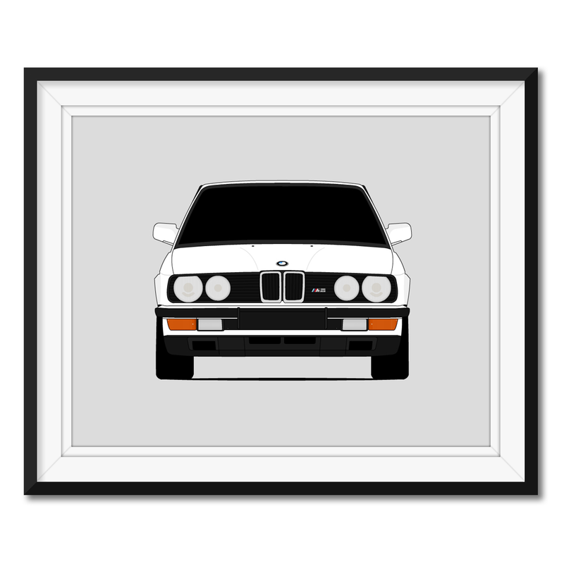 BMW M5 E28 (1984-1998) Poster