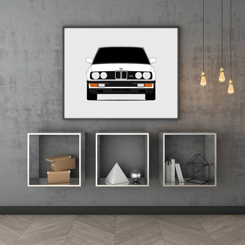 BMW M5 E28 (1984-1998) Poster
