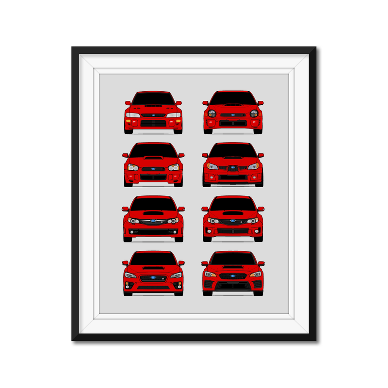 Subaru STI Generations