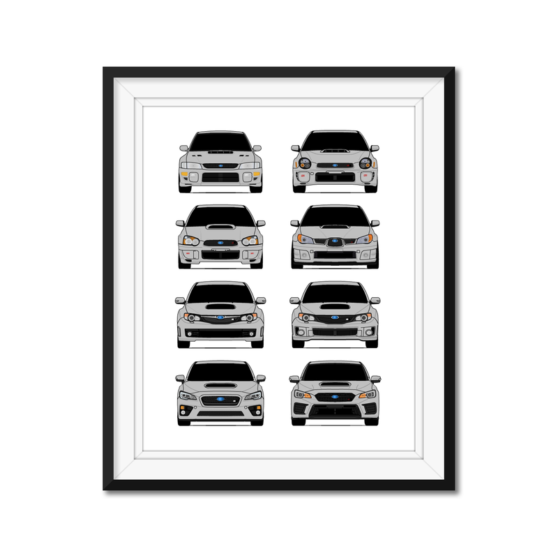 Subaru STI Generations