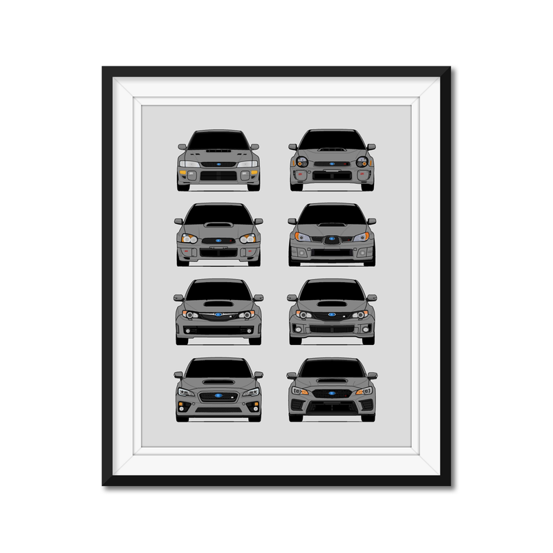 Subaru STI Generations