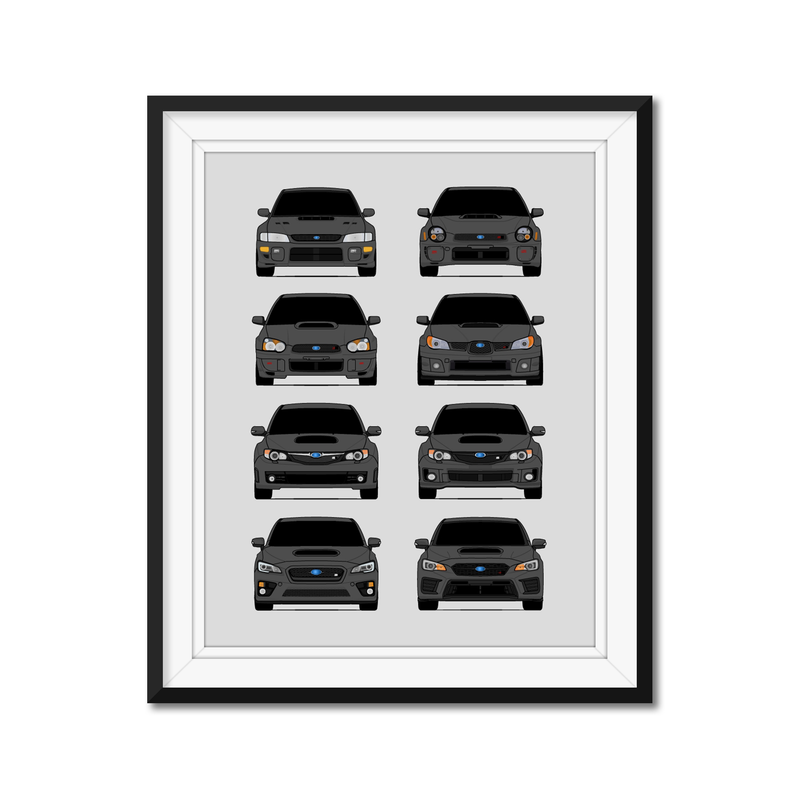 Subaru STI Generations