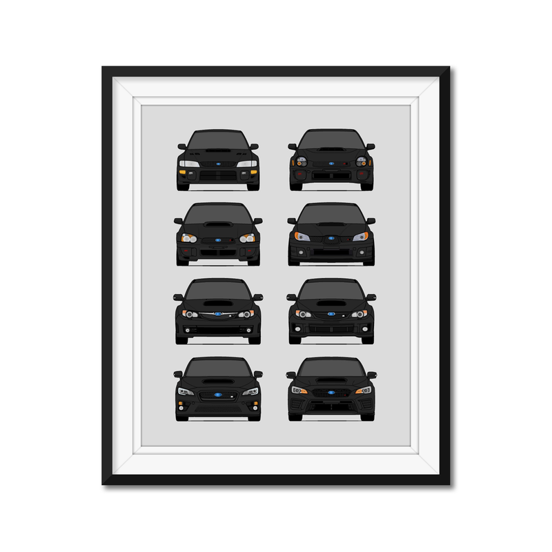 Subaru STI Generations