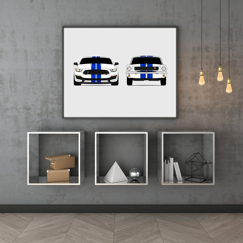 Ford Mustang Shelby GT350s Classic and New Generations