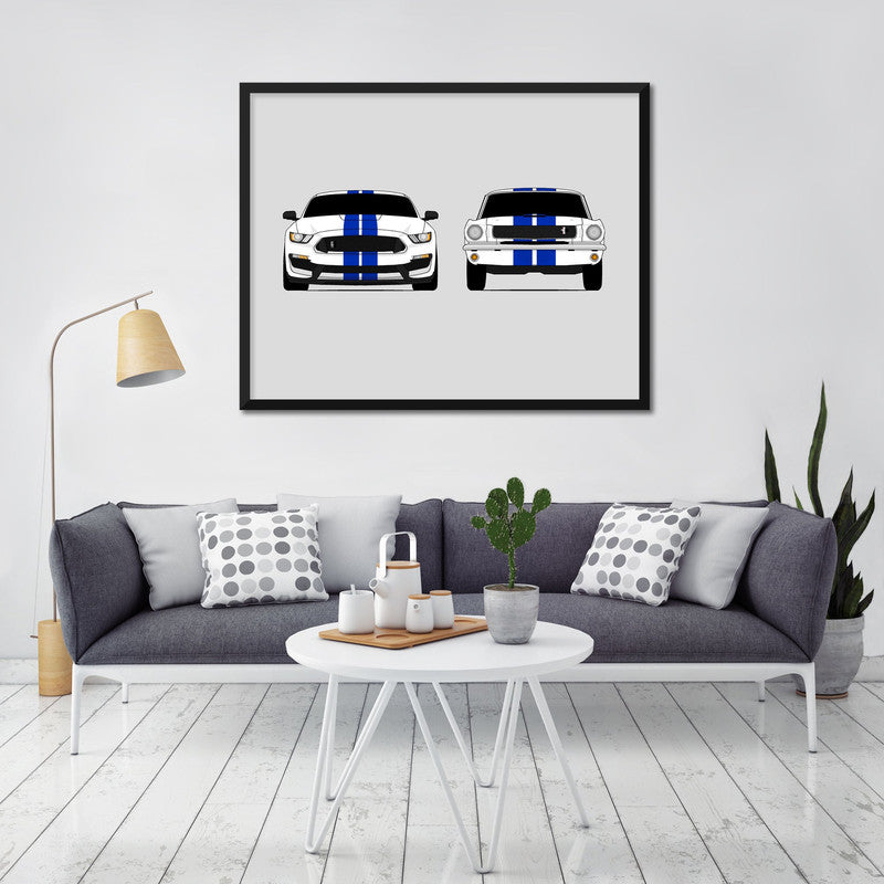 Ford Mustang Shelby GT350s Classic and New Generations
