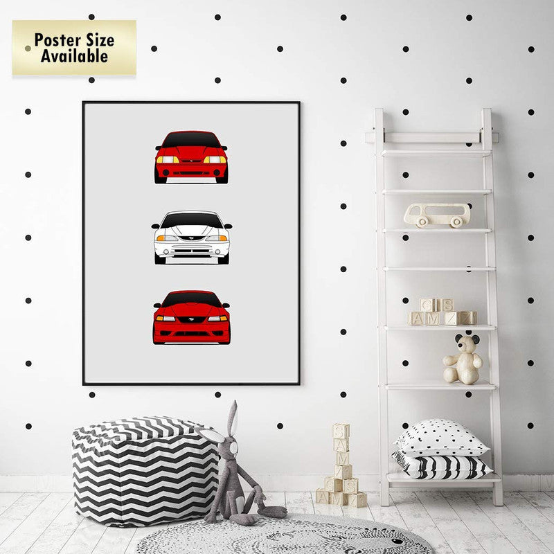 Ford SVT Mustang Cobra R Generations