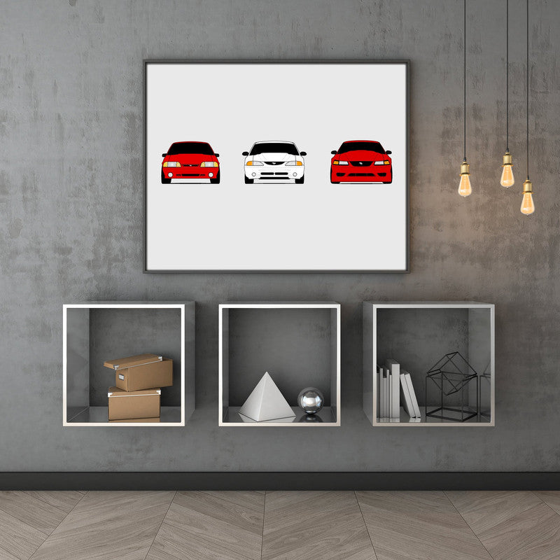 Ford SVT Mustang Cobra R Generations (Styled)