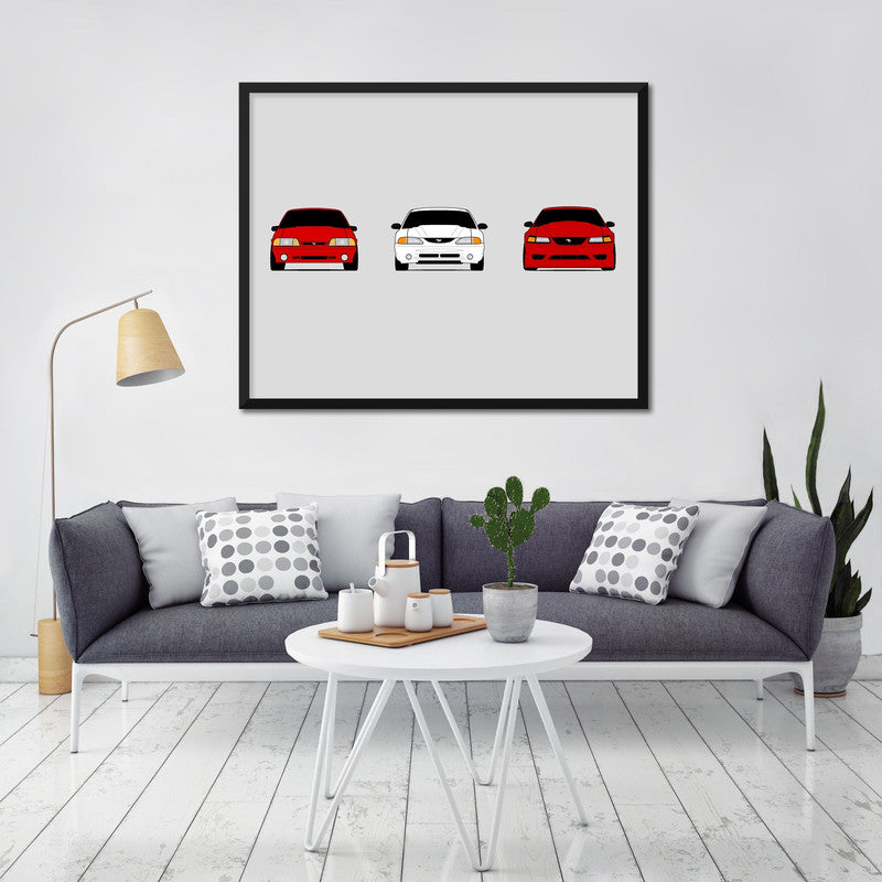 Ford SVT Mustang Cobra R Generations (Styled)