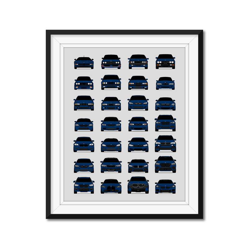 BMW M Car Complete Generations