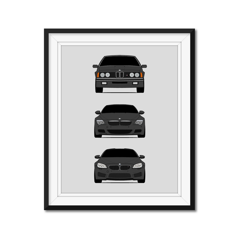 BMW M6 Generations