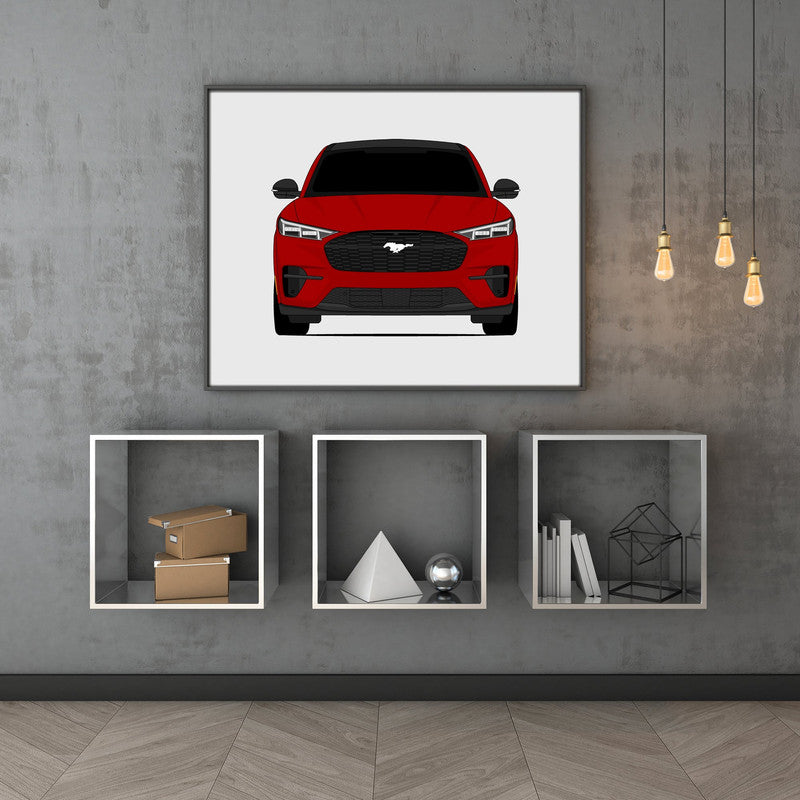 Ford Mustang Mach-E GT (2021-Present) Poster
