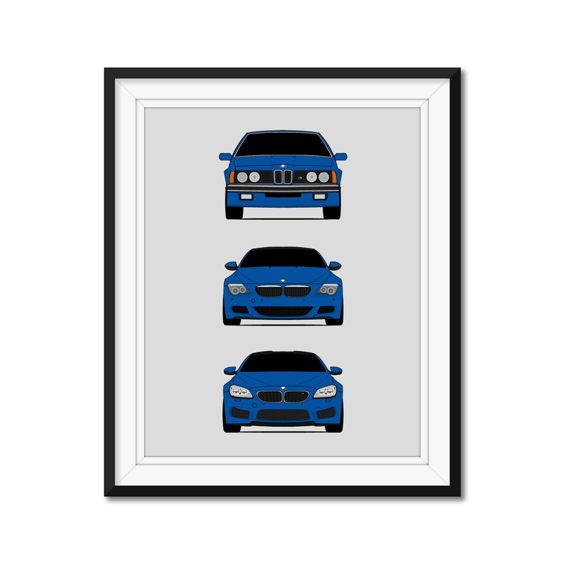 BMW M6 Generations