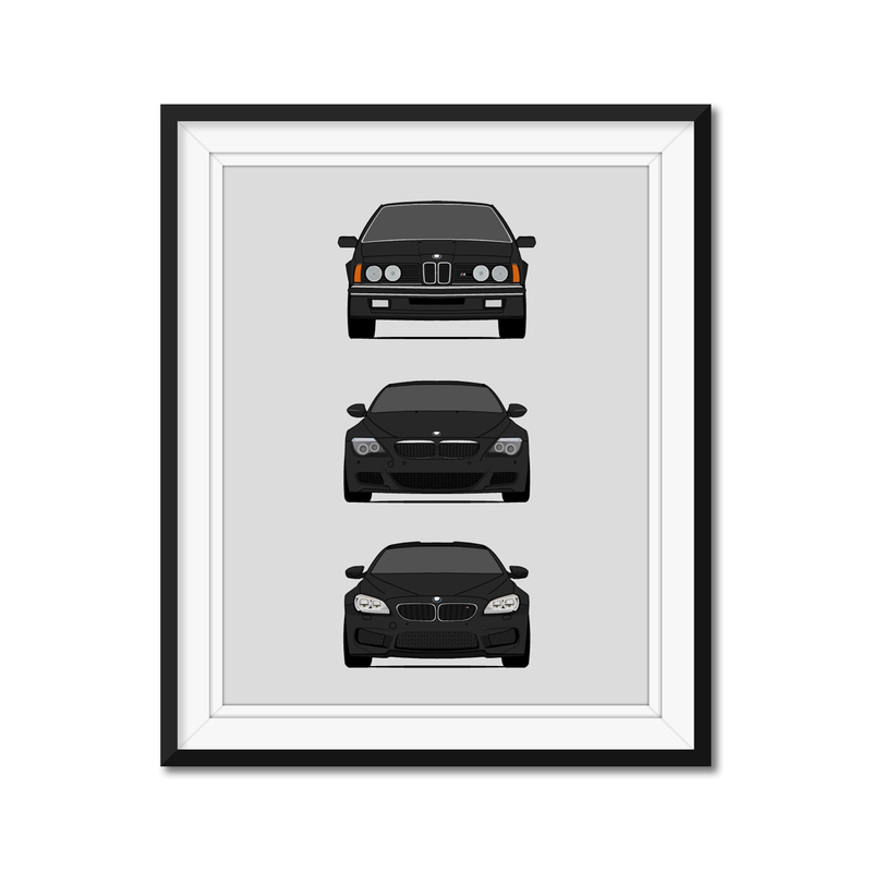 BMW M6 Generations