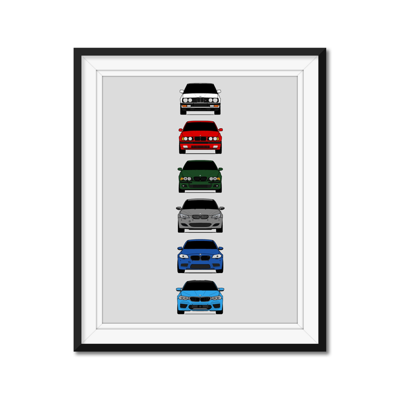 BMW M5 Generations