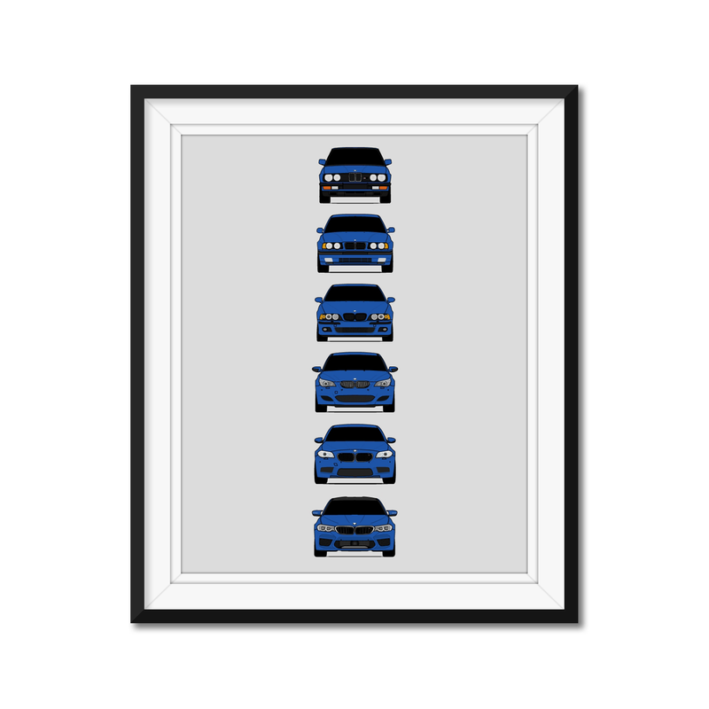 BMW M5 Generations