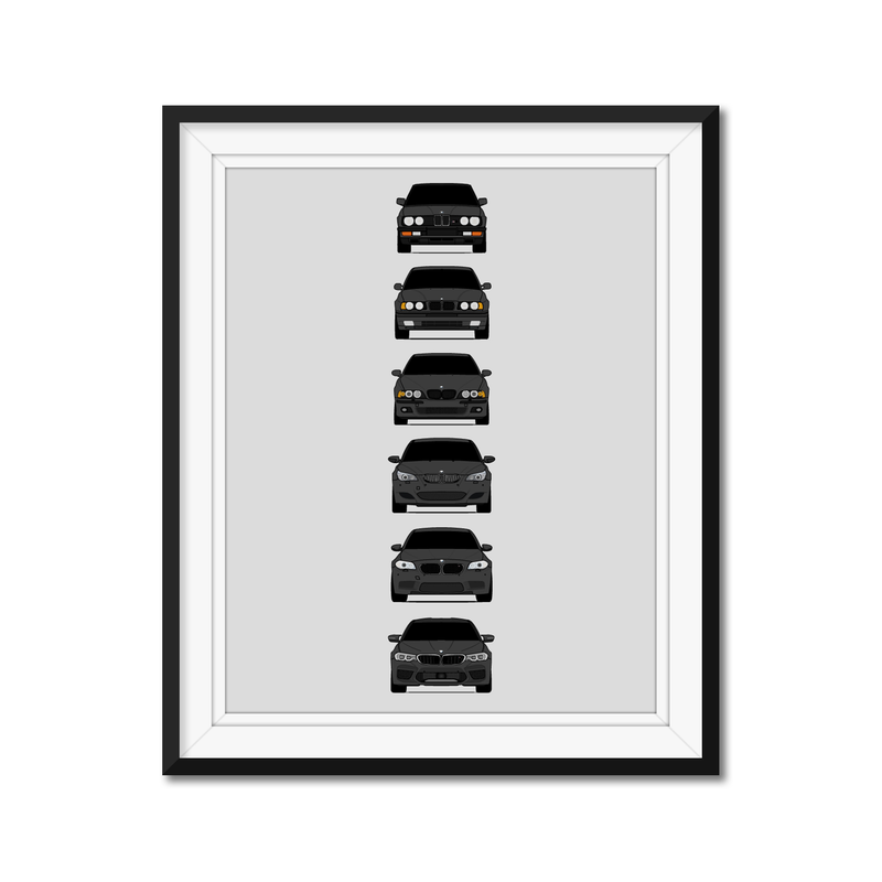 BMW M5 Generations