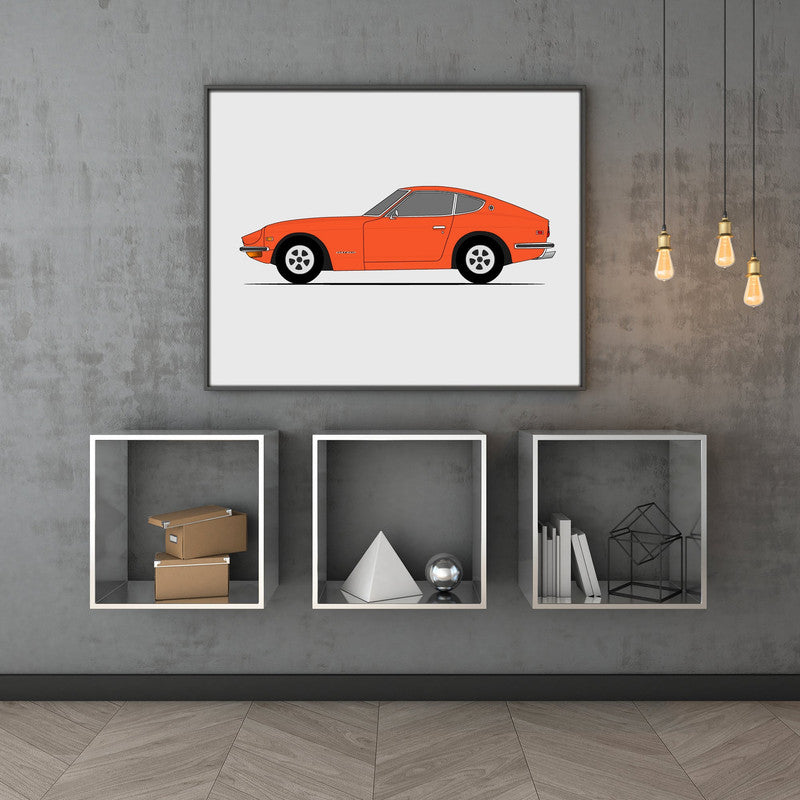 Datsun Nissan 240Z (1970-1973) Car (Side)