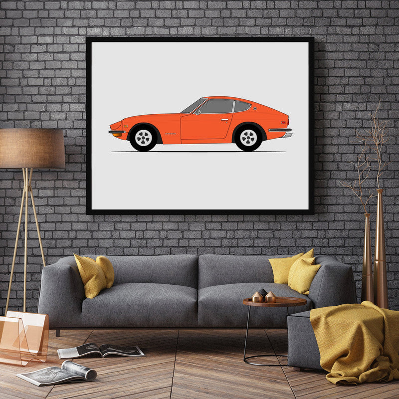 Datsun Nissan 240Z (1970-1973) Car (Side)