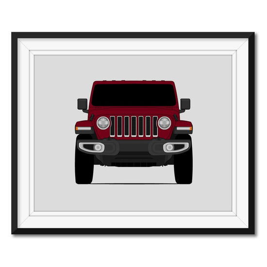 Custom Order: Jeep Wrangler JL (1 - 11x14" Satin Print)