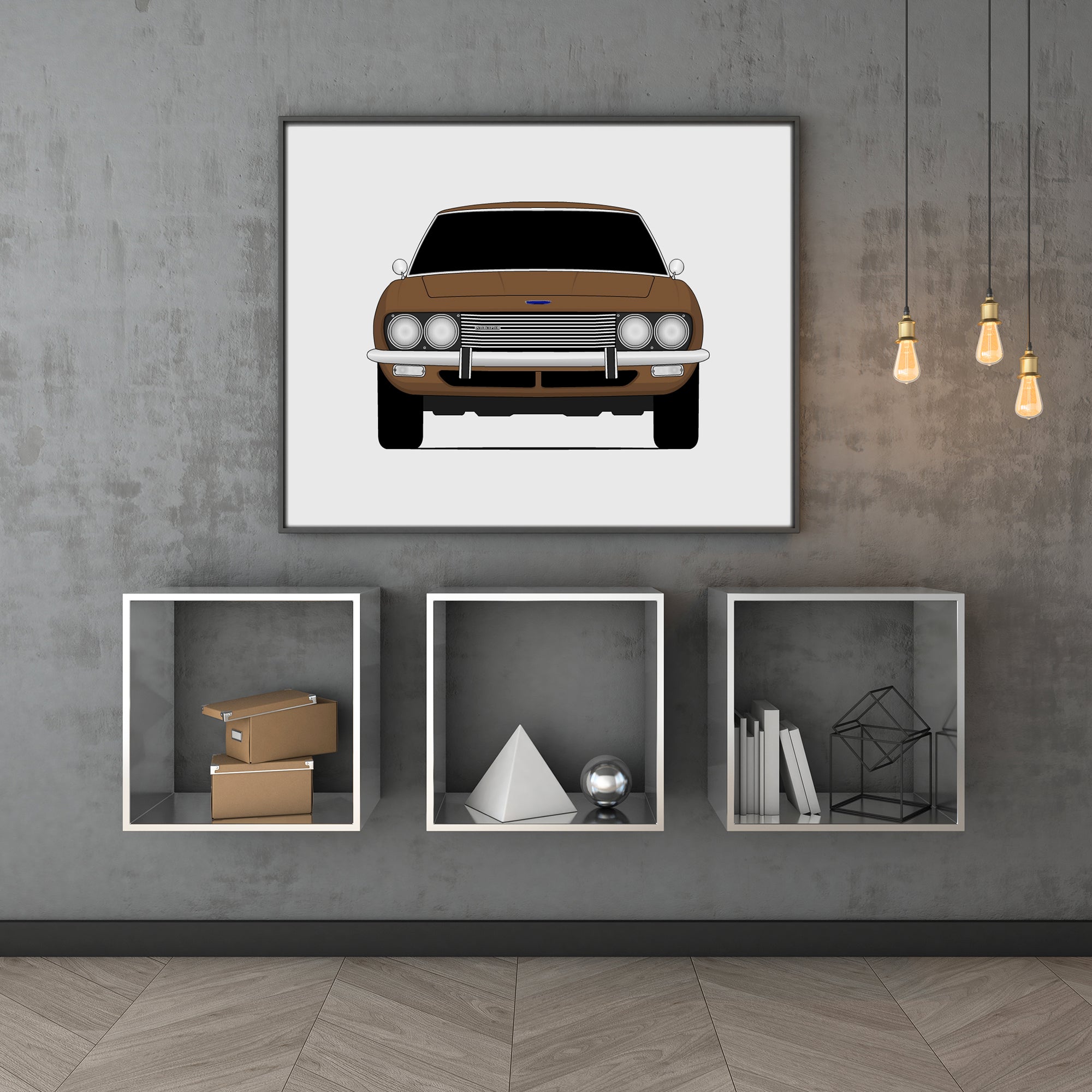 Jensen Interceptor (1966-1976) Poster