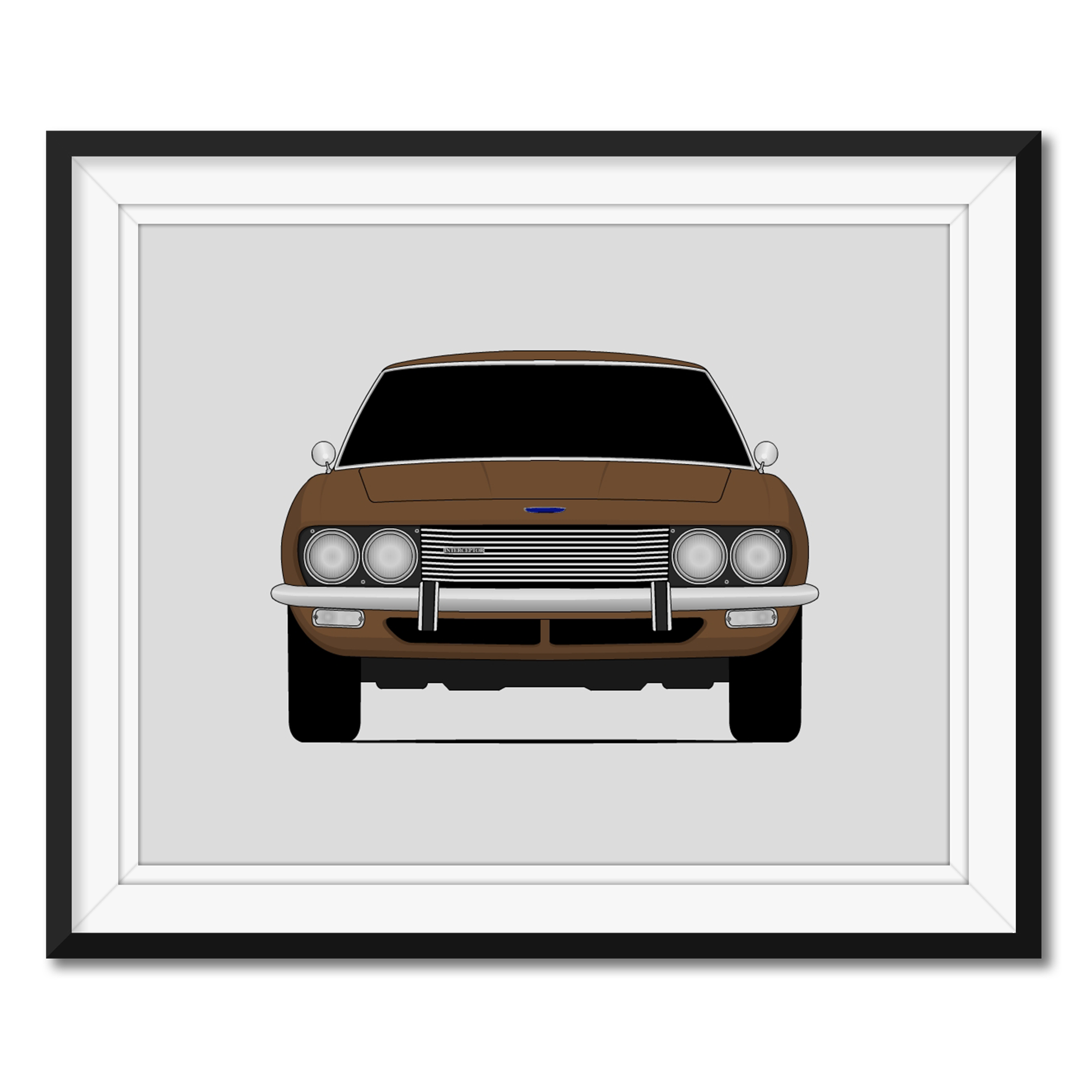 Jensen Interceptor (1966-1976) Poster