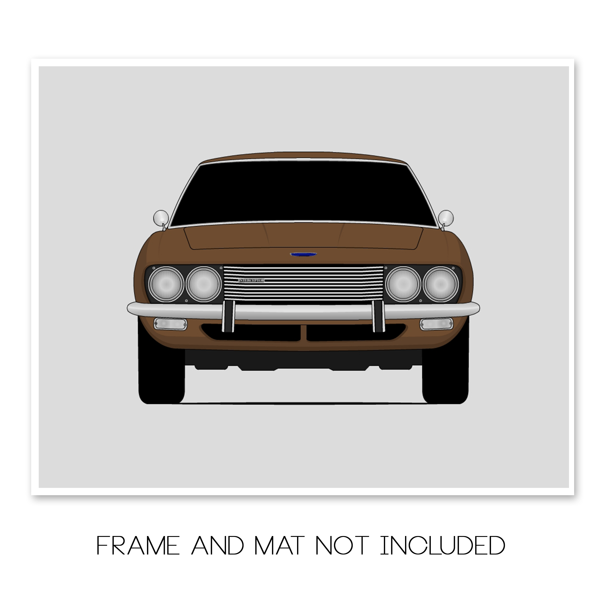 Jensen Interceptor (1966-1976) Poster