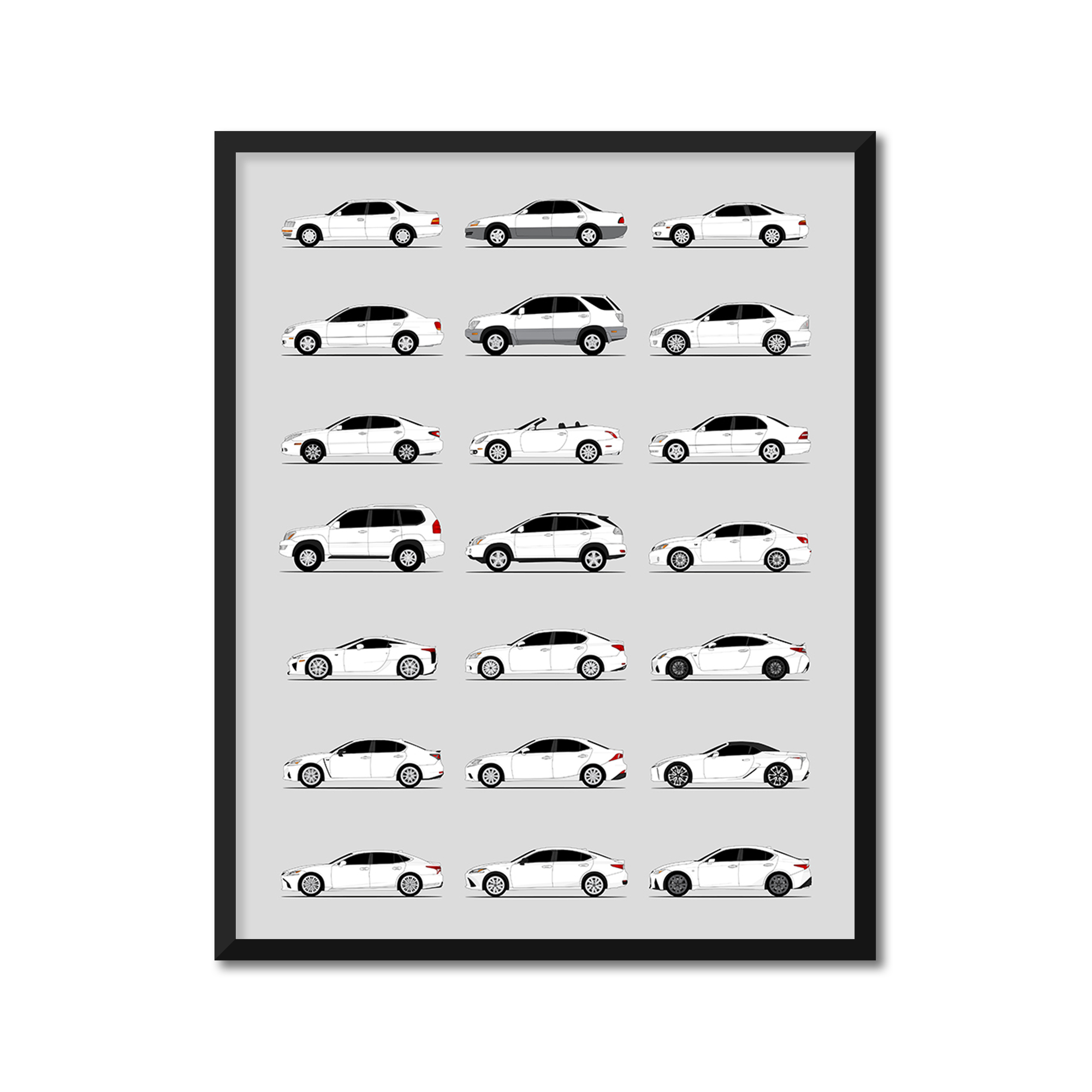 Lexus Generations (Side Profile)