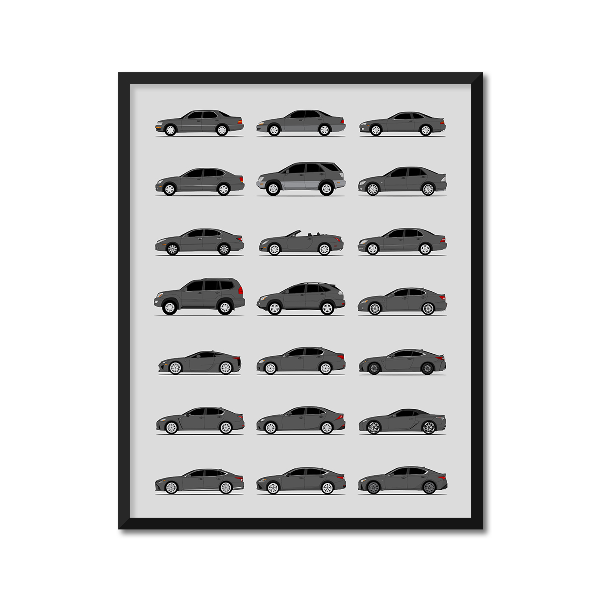 Lexus Generations (Side Profile)
