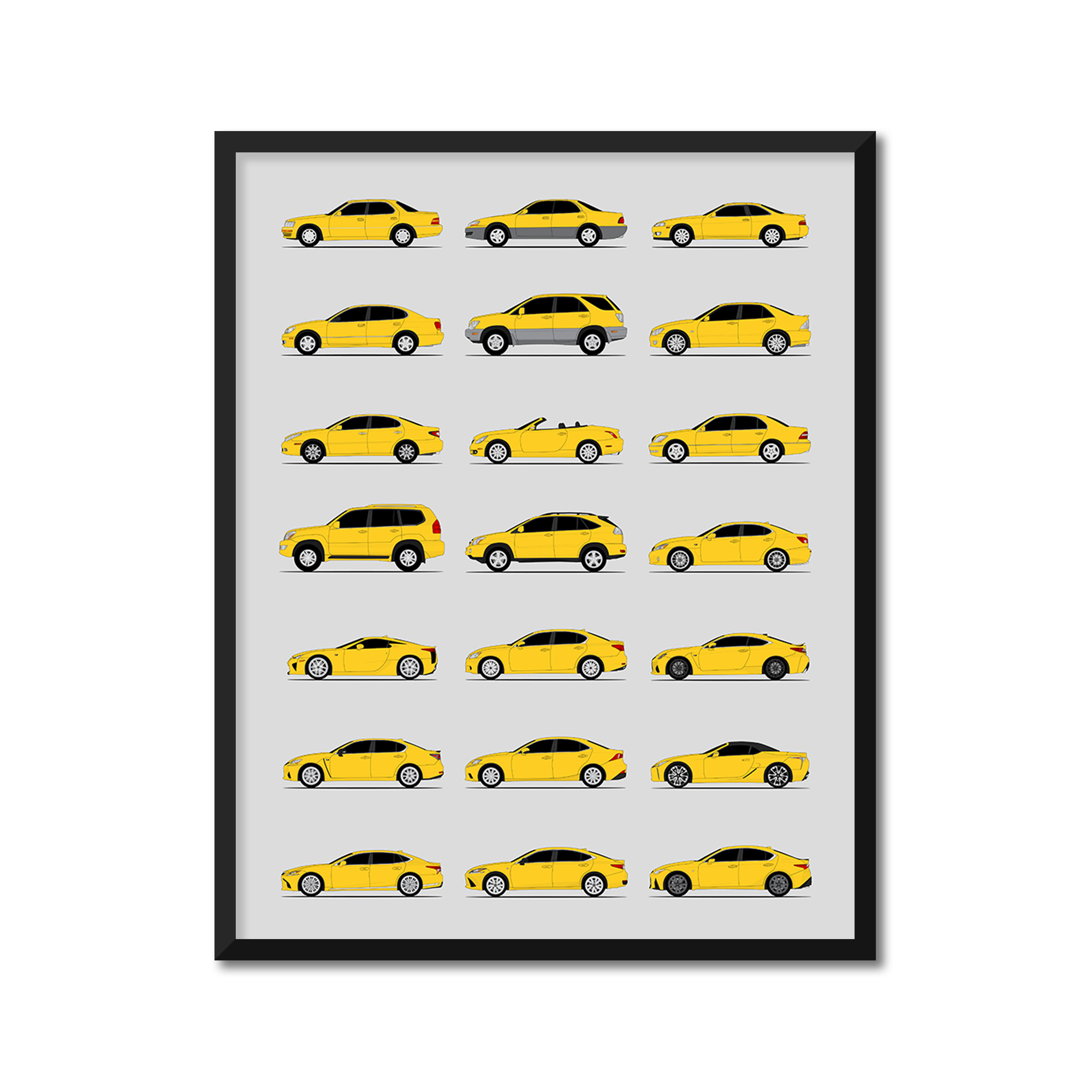 Lexus Generations (Side Profile)