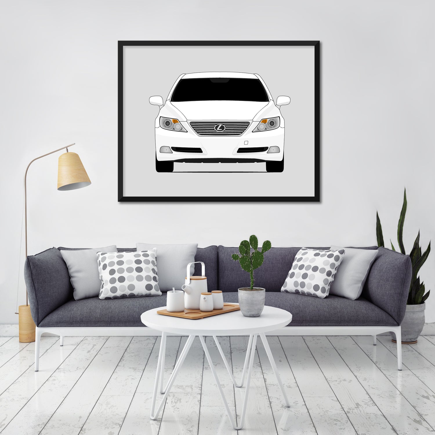 Lexus LS460 (2007-2009) XF40 Poster